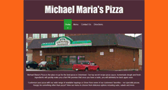 Desktop Screenshot of michaelmariaspizza.com